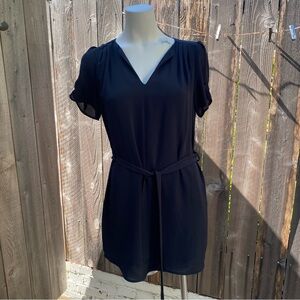 Mason Jules Black Short Sleeve mini  Dress size small